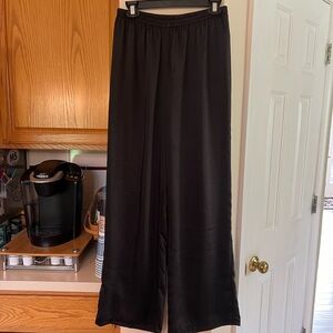princess polly black silk pants